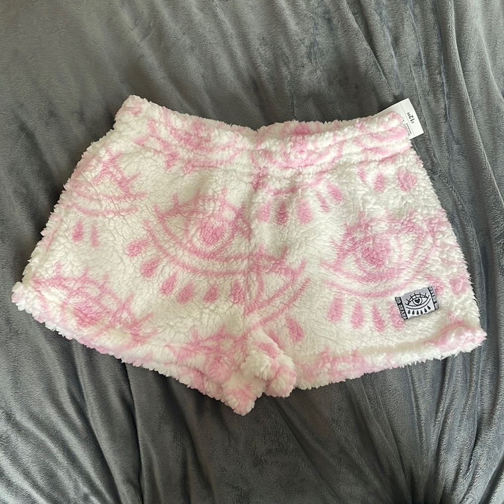 NWT No Tears fuzzy shorts